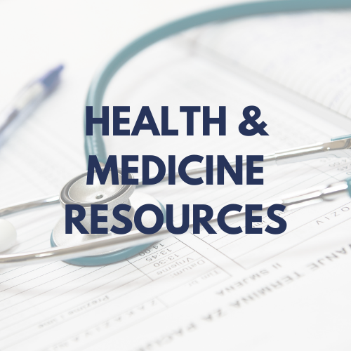 health and medicine resources
