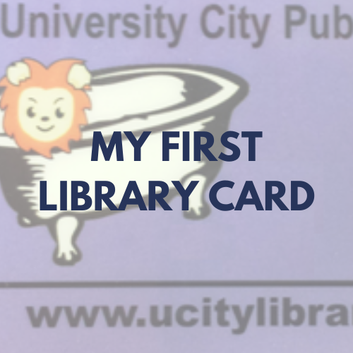 my first library card