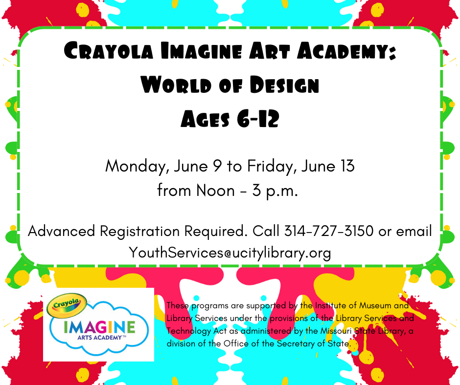 Youth Summer Reading - Crayola Imagine Art Academy: World of Design