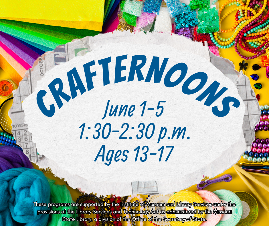 Teen Crafternoons Camp 